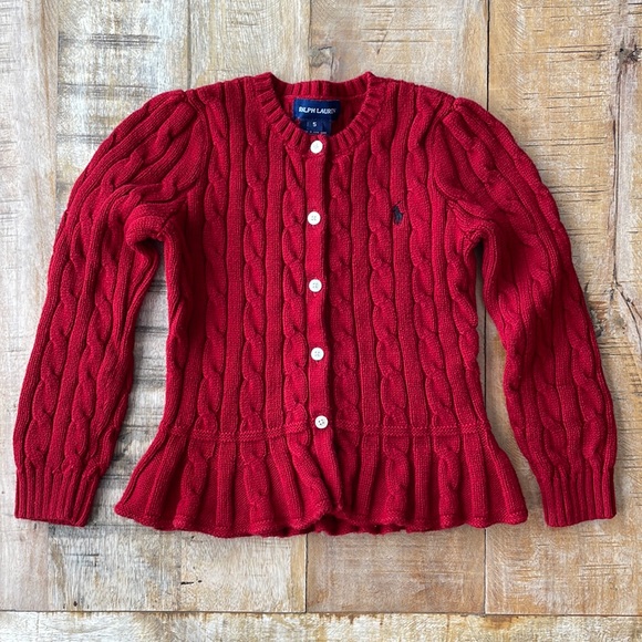 Ralph Lauren Other - Ralph Lauren girls cardigan sweater 5t